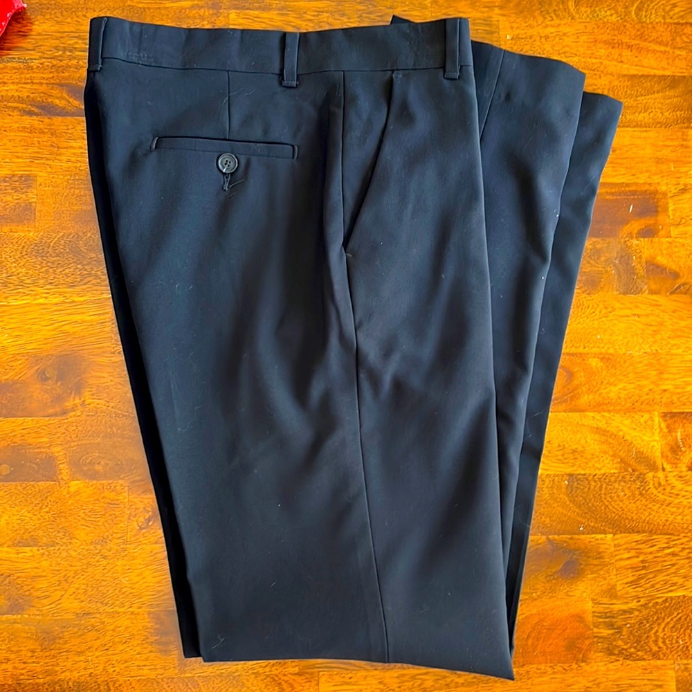 Calvin Klein boys black pants